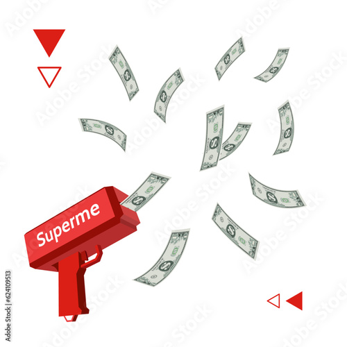 supermi coupon, gun, event, voucher, money