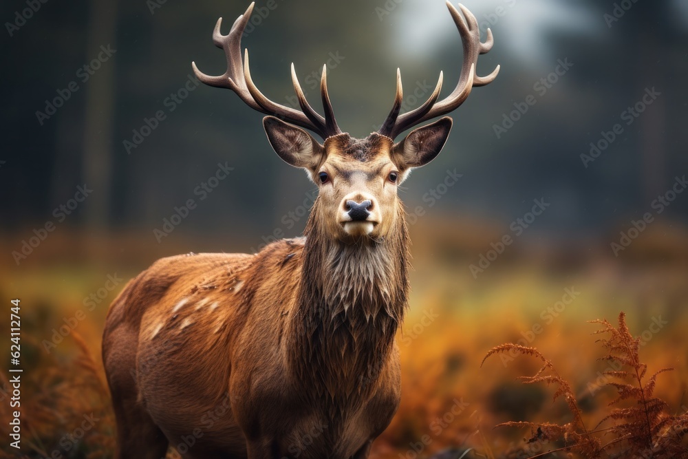 Fototapeta premium deer in the forest