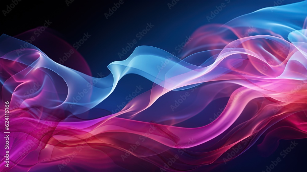 Beautiful smoke flying AI generated image Beautiful smoke flying AI generated image
