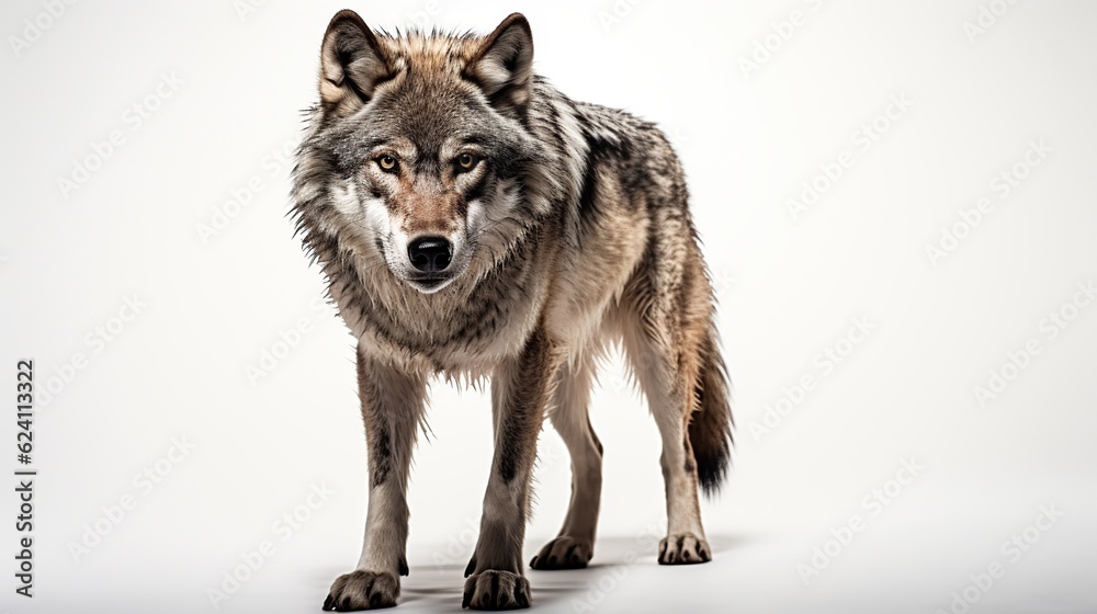 Animal wildlife wolf AI generated image