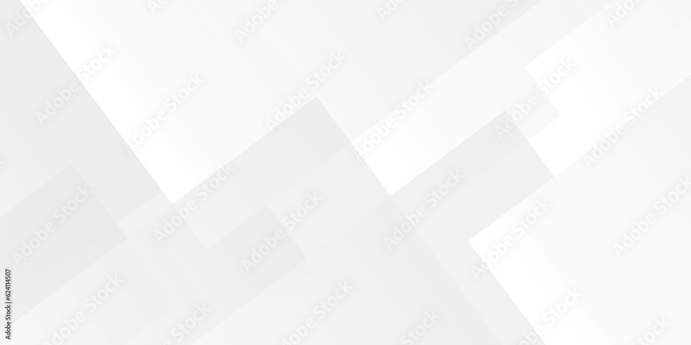 Obraz premium Abstract white and gray background with lines white light & grey background. Space design concept. Decorative web layout or poster, banner. White grey background vector design.