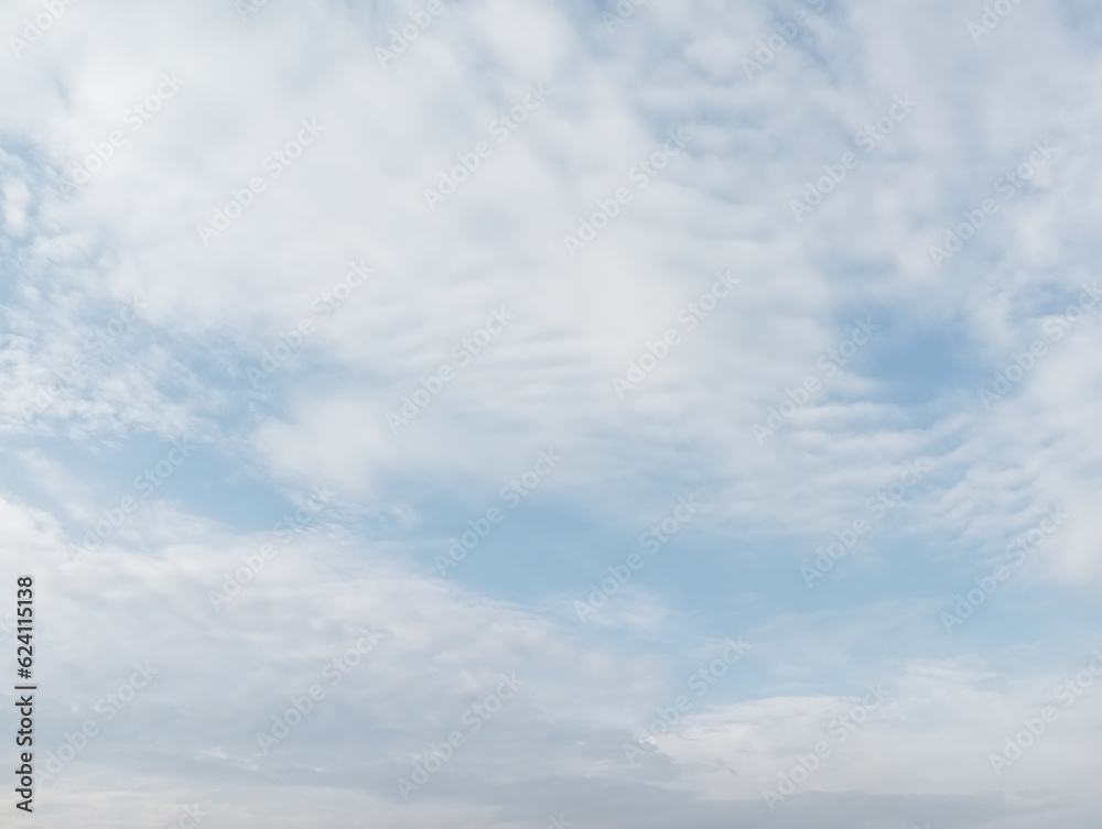 Natural sky beautiful blue and white texture background.Panorama of blue sky with cirrus clouds,perfect hot day weather, vector illustration. Natural sky beautiful blue and white texture background.Panorama of blue sky with cirrus clouds,perfect hot day weather, vector illustration.