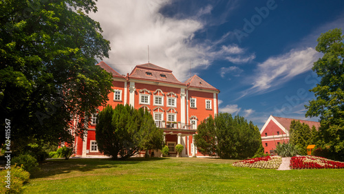 Czech castle Detenice near Mlada Boleslav City