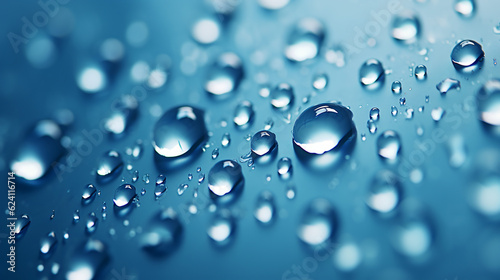 Beautiful water dropsGenerative AI