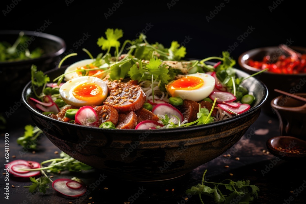 Japanese soup ramen Japanese soup ramen