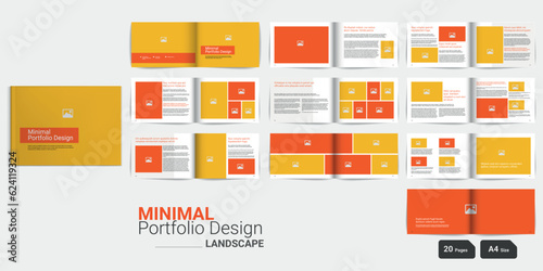 Minimal Portfolio Design Architecture Portfolio Brochure Portfolio Design 