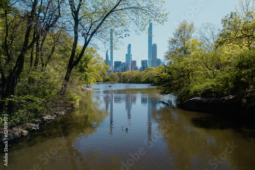 Reflection of Buildings at Central Park