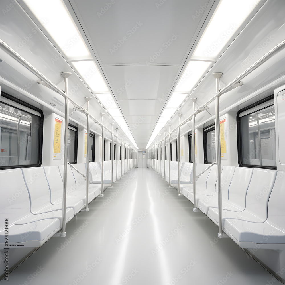 subway train in motion subway train in motion