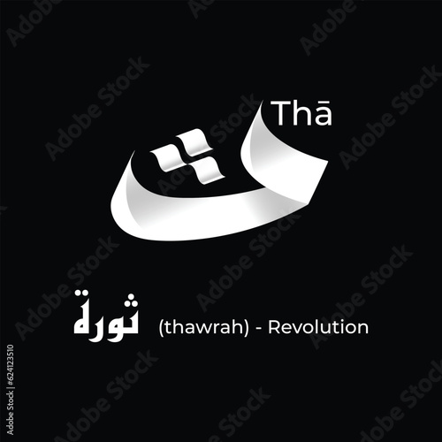 Arabic Alphabet | The letter Thā in Arabic