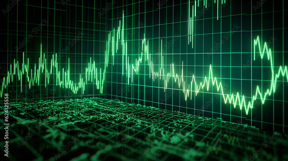 exponential graph, increasing bar graph upward to the right, green, cash increasing, profit, lots of money, business dashboard, (Generative AI) exponential graph, increasing bar graph upward to the right, green, cash increasing, profit, lots of money, business dashboard, (Generative AI)