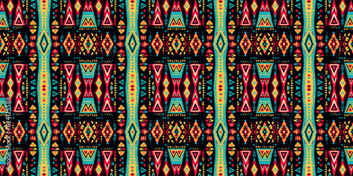 Seamless batik pattern,Seamless tribal batik pattern,and Seamless motif pattern resemble ethnic boho, Aztec,and ikat styles.designed for use in satin,wallpaper,fabric,curtain,carpet,Batik Embroidery