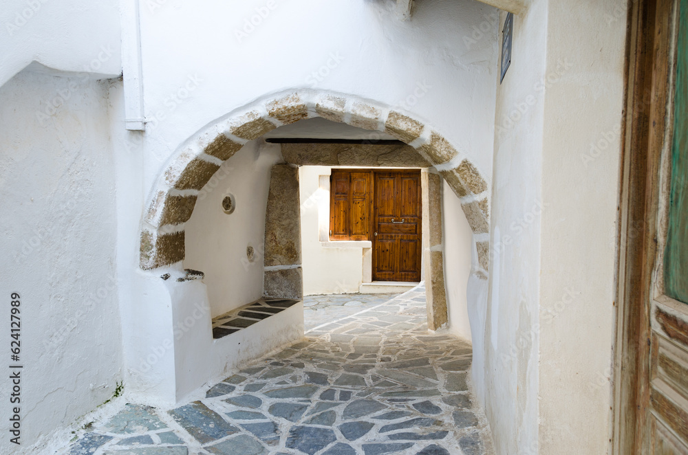 Fototapeta premium Calles de Naxos
