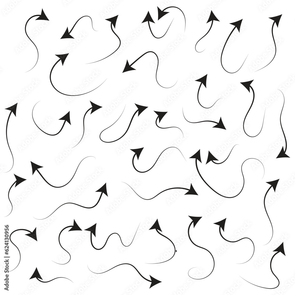 Arrow icon. Direction icon. Hand drawn arrow set. Set of hand drawn dashed arrows. Doodle arrow. Collection different arrows sign. Modern simple arrows vector. Black Arrows set. Arrow icon. Direction icon. Hand drawn arrow set. Set of hand drawn dashed arrows. Doodle arrow. Collection different arrows sign. Modern simple arrows vector. Black Arrows set.