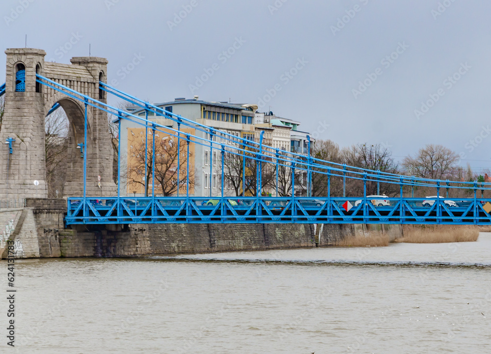 grunwald bridge (most grunwaldzki), Wrocław, Poland grunwald bridge (most grunwaldzki), Wrocław, Poland