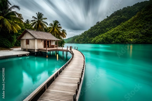 pool in tropical resort © Sagra  Photography 