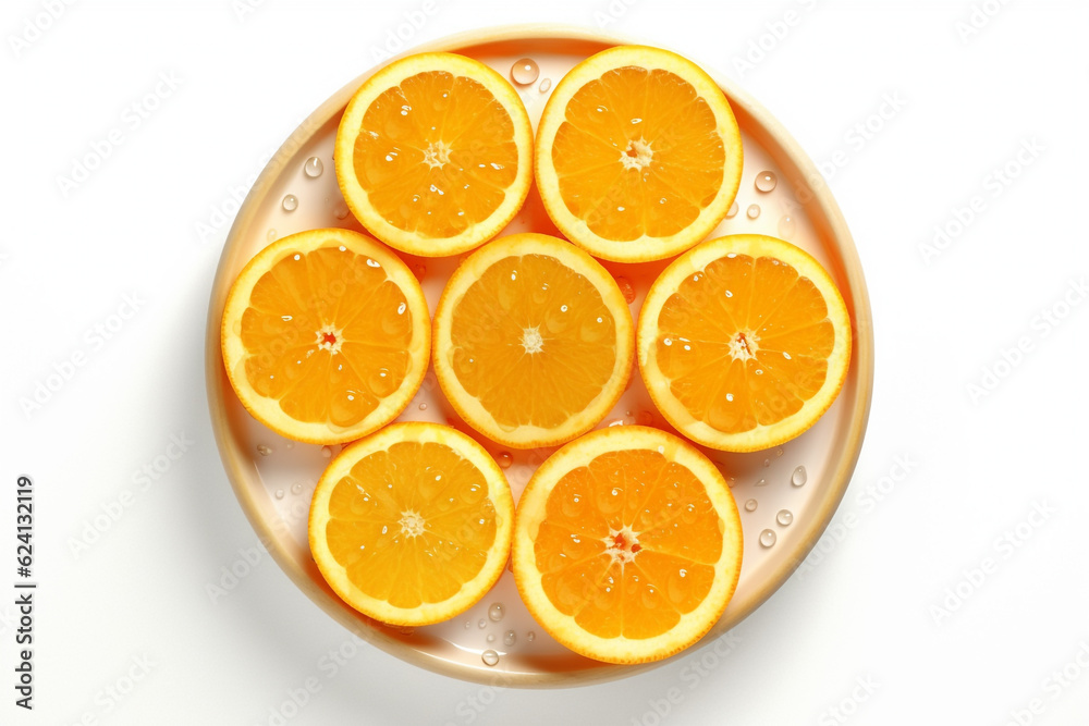orange slices on orange background orange slices on orange background