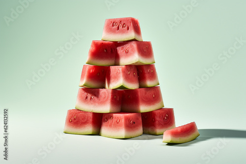 slices of watermelon