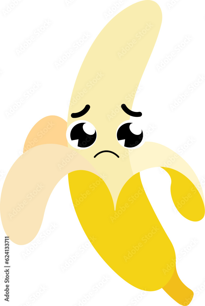 Banana Face Over Sad Banana Face Over Sad