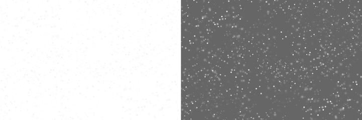 Falling snow isolated on transparent background. Heavy  light snowfall, snowflakes Snow flakes, snow background.  Bokeh lights png