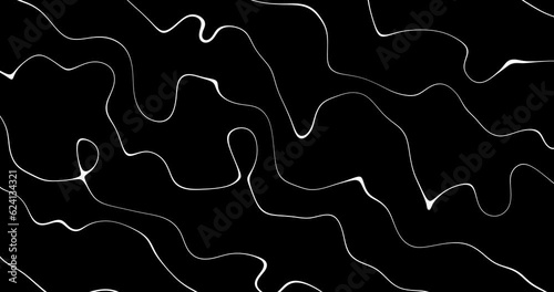 curved wavy abstract blue color tone with light leaks for blurred effect background. Metaverse Abstract Seamless wave abstract lines stream 4K background loop