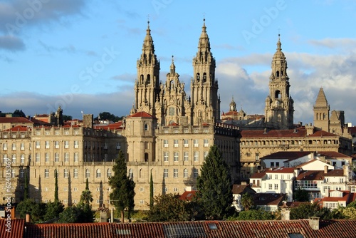 Santiago de Compostela from Alameda Park.