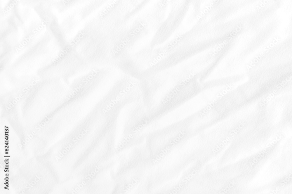 Obraz premium White bedding sheets texture background. Fabric texture background. 