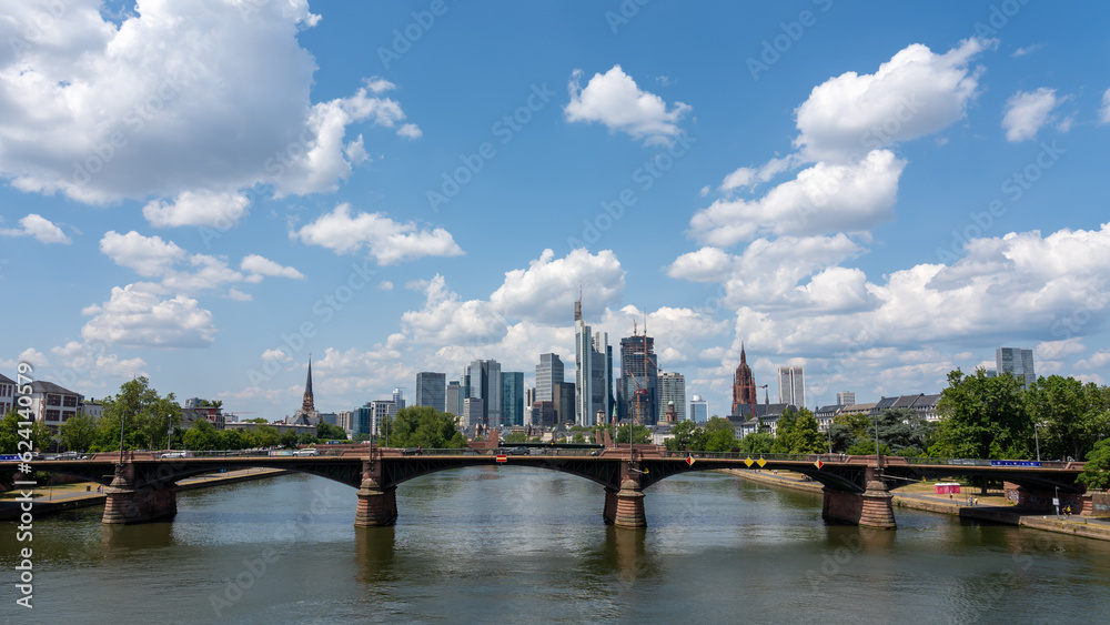 the bridge over the river