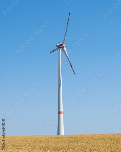 Obraz na płótnie wind turbine in the wind w salonie