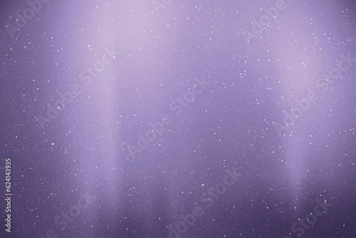 Northern lights, aurora borealis. Monochrome cold blue space backdrop