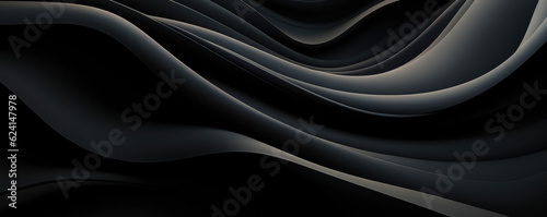 Abstract organic black lines background 