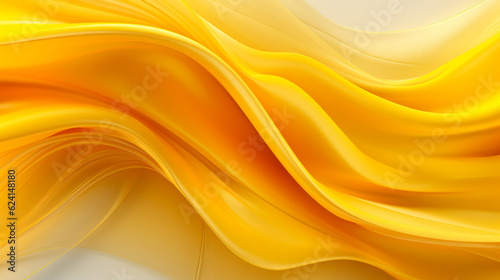 Abstract organic yellow lines background 