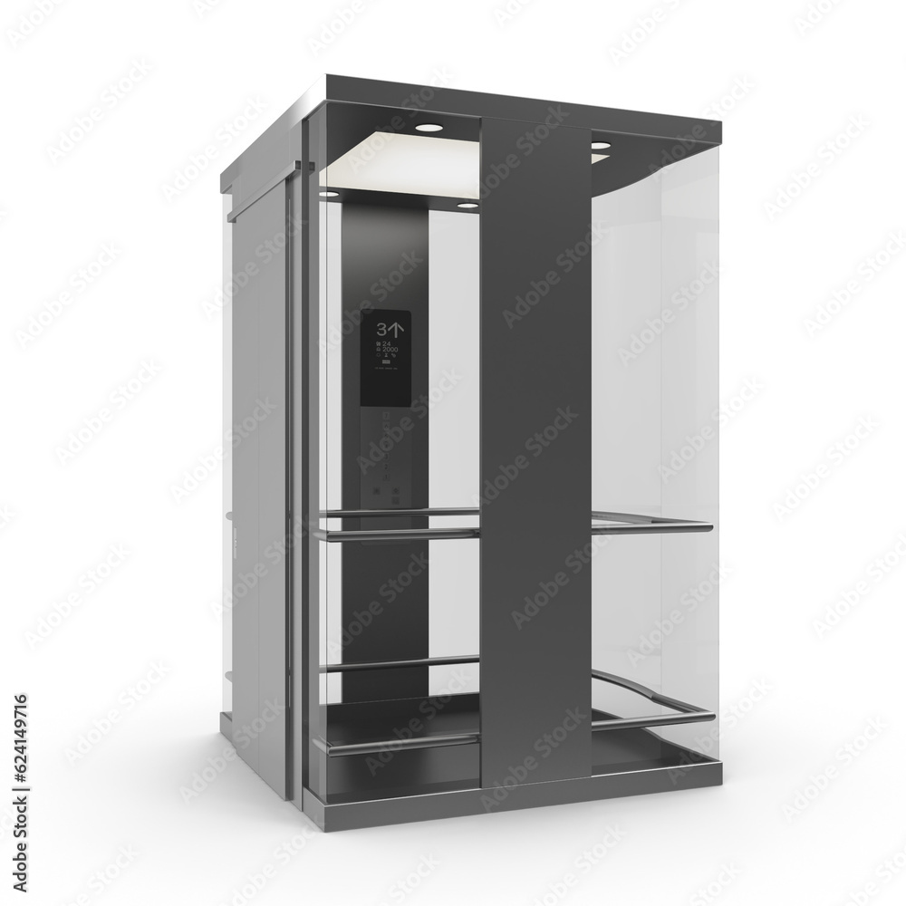 Glass elevator cabin car Glass elevator cabin car
