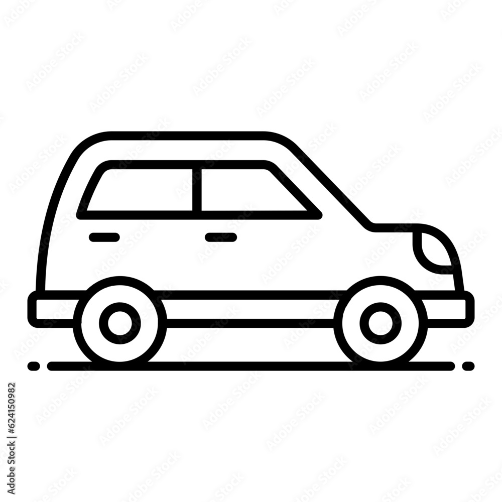 Automobile Line Icon