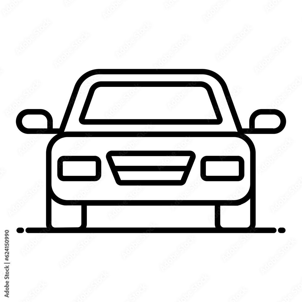 Car Line Icon
