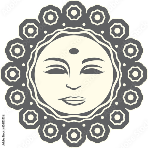 Graha Ketu planet symbol