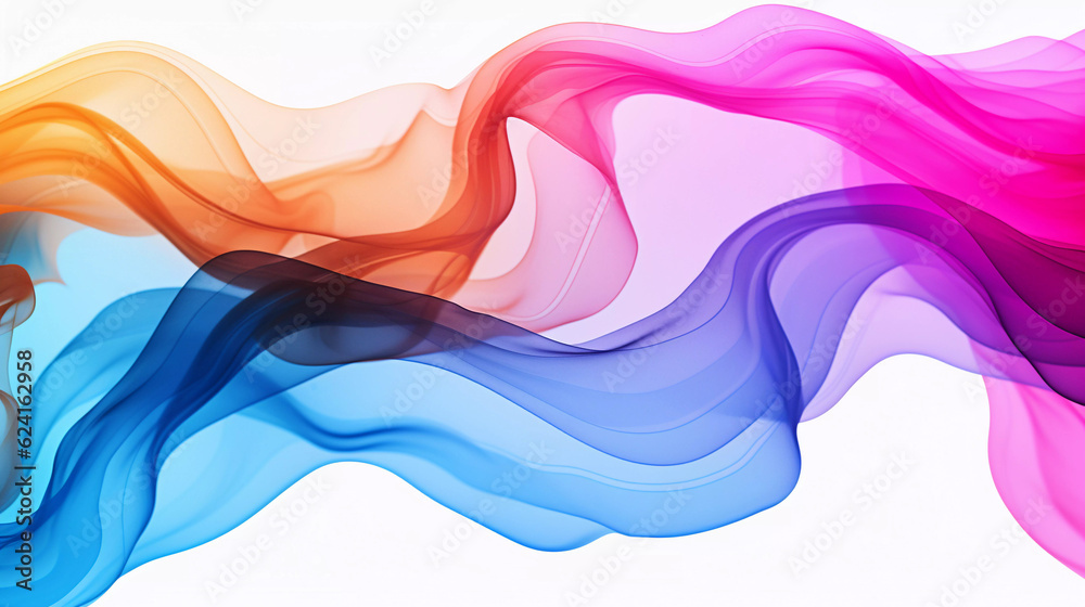 Flowing Colors: Beautiful Abstract Background with Fluid, Gradient, and Line Design, Generative AI Flowing Colors: Beautiful Abstract Background with Fluid, Gradient, and Line Design, Generative AI