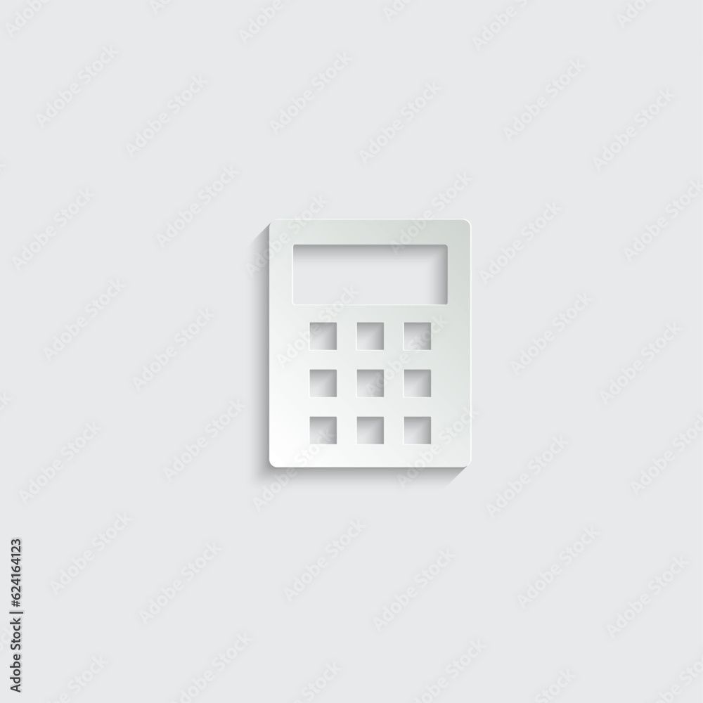 calculator icon vector calculate icon calculator icon vector calculate icon