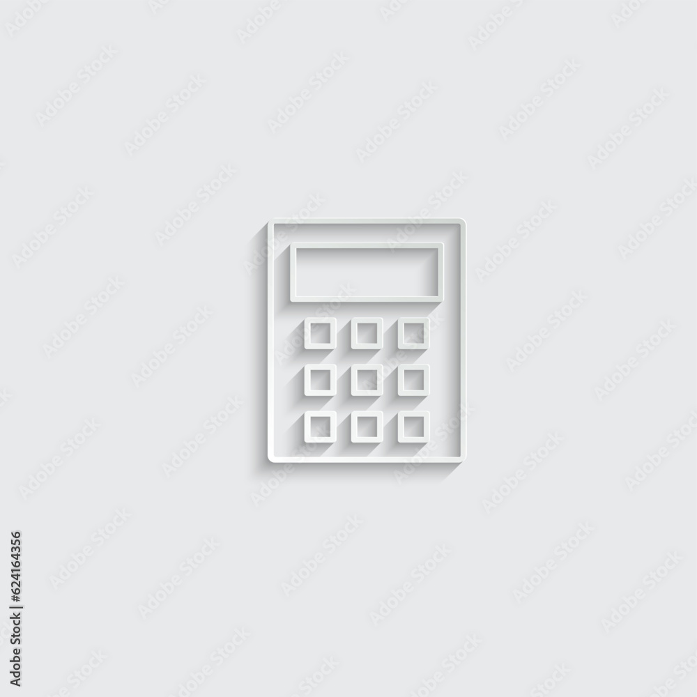 calculator icon vector calculate icon calculator icon vector calculate icon