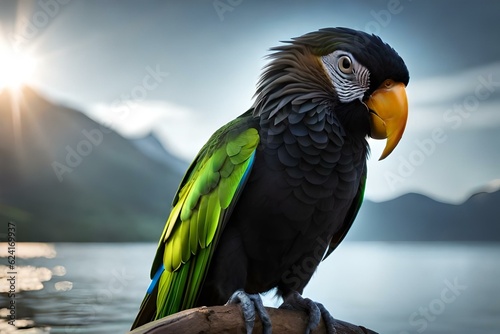 blue and yellow macaw