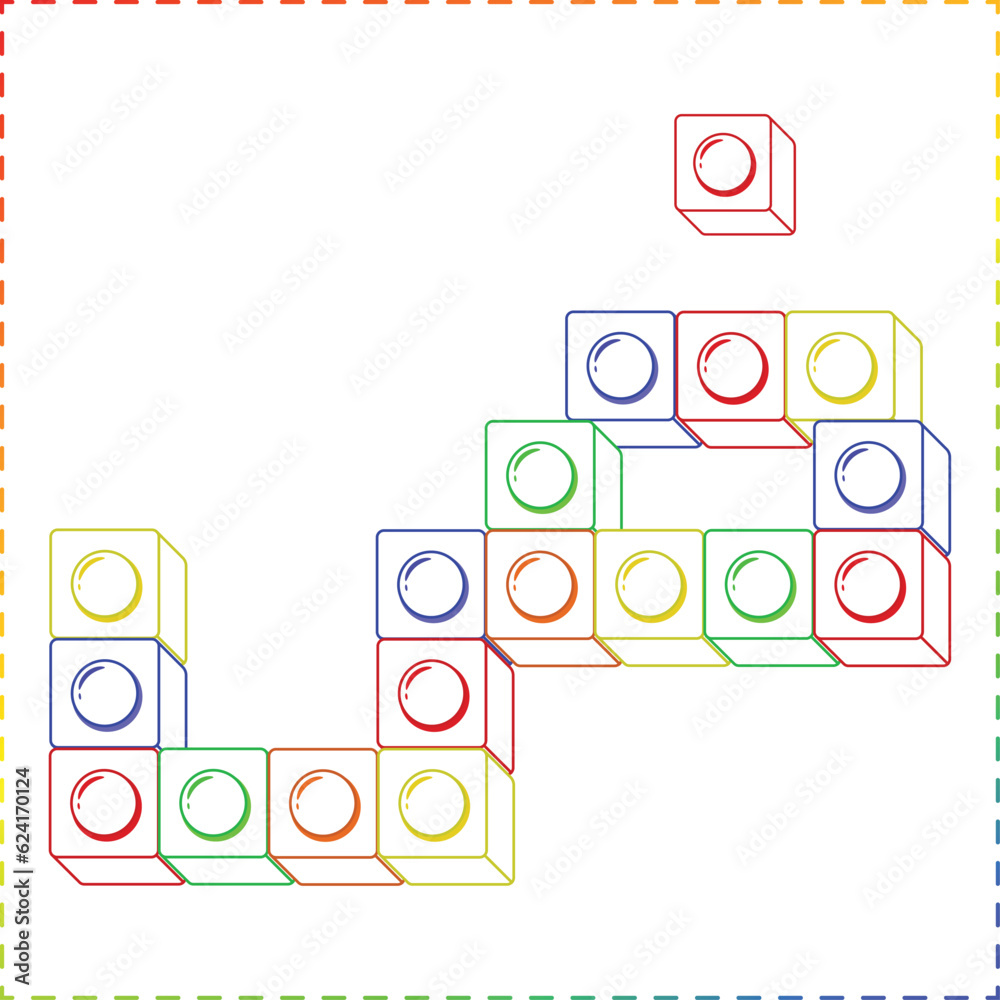 Arabic Alphabet letter stroke coloring blocks Arabic Alphabet letter stroke coloring blocks