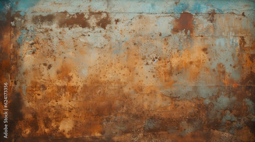 Dirty Rust Background. Generative AI Dirty Rust Background. Generative AI