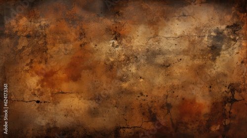 Dirty Rust Background. Generative AI