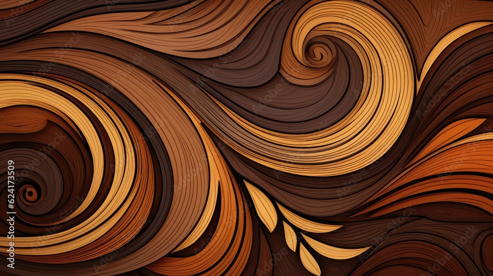 Elegant Wood Background. Generative AI Elegant Wood Background. Generative AI