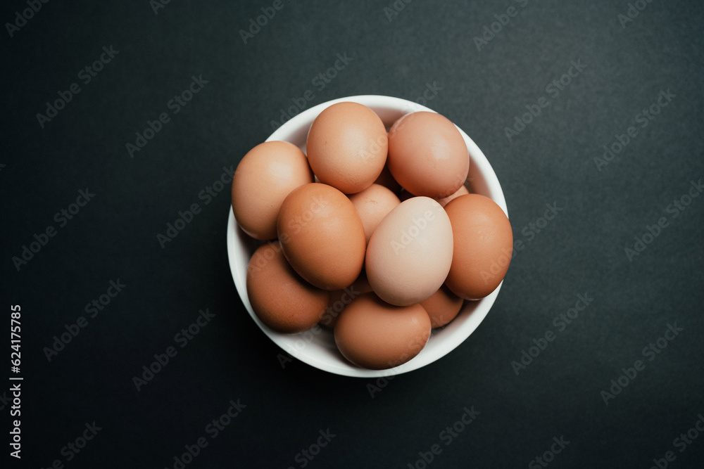 Fresh organic eggs Fresh organic eggs