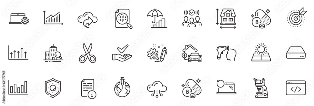 Icons pack as Cloud share, Manual and Home charging line icons for app include Pantothenic acid, Squad, Sun energy outline thin icon web set. Growth chart, Cloud computing, Cut pictogram. Vector Icons pack as Cloud share, Manual and Home charging line icons for app include Pantothenic acid, Squad, Sun energy outline thin icon web set. Growth chart, Cloud computing, Cut pictogram. Vector