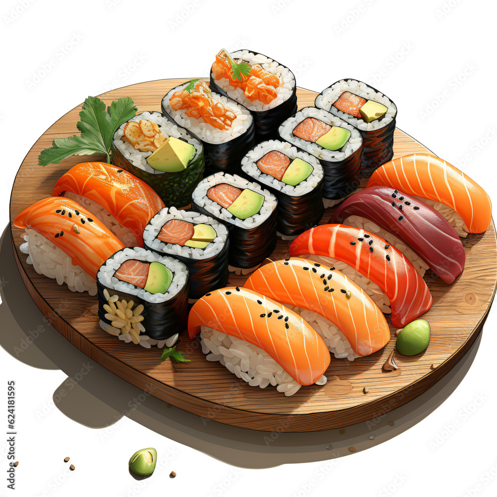 clipart sushi isolated on transparent background clipart sushi isolated on transparent background