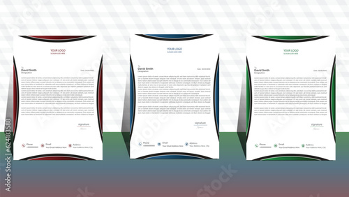 business letterhead design. modern letter head design. corporate letter head . professional letterhead design. modern business letter head design. clean letterhead.