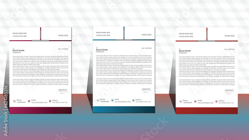business letterhead design. modern letter head design. corporate letter head . professional letterhead design. modern business letter head design.