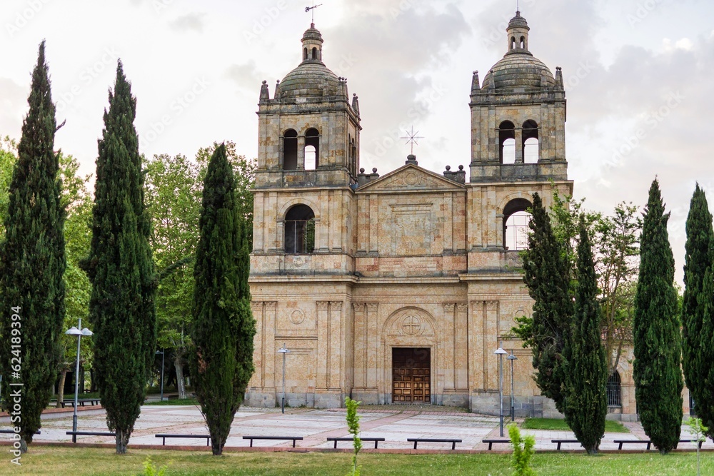 Iglesia Nueva del Arrabal is a Salamanca church tourism destination in Spain. Castilla y leon 
