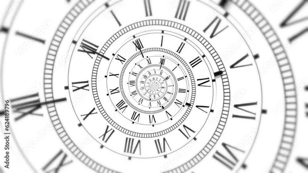 Endless Time With Roman Numerals Endless Time With Roman Numerals